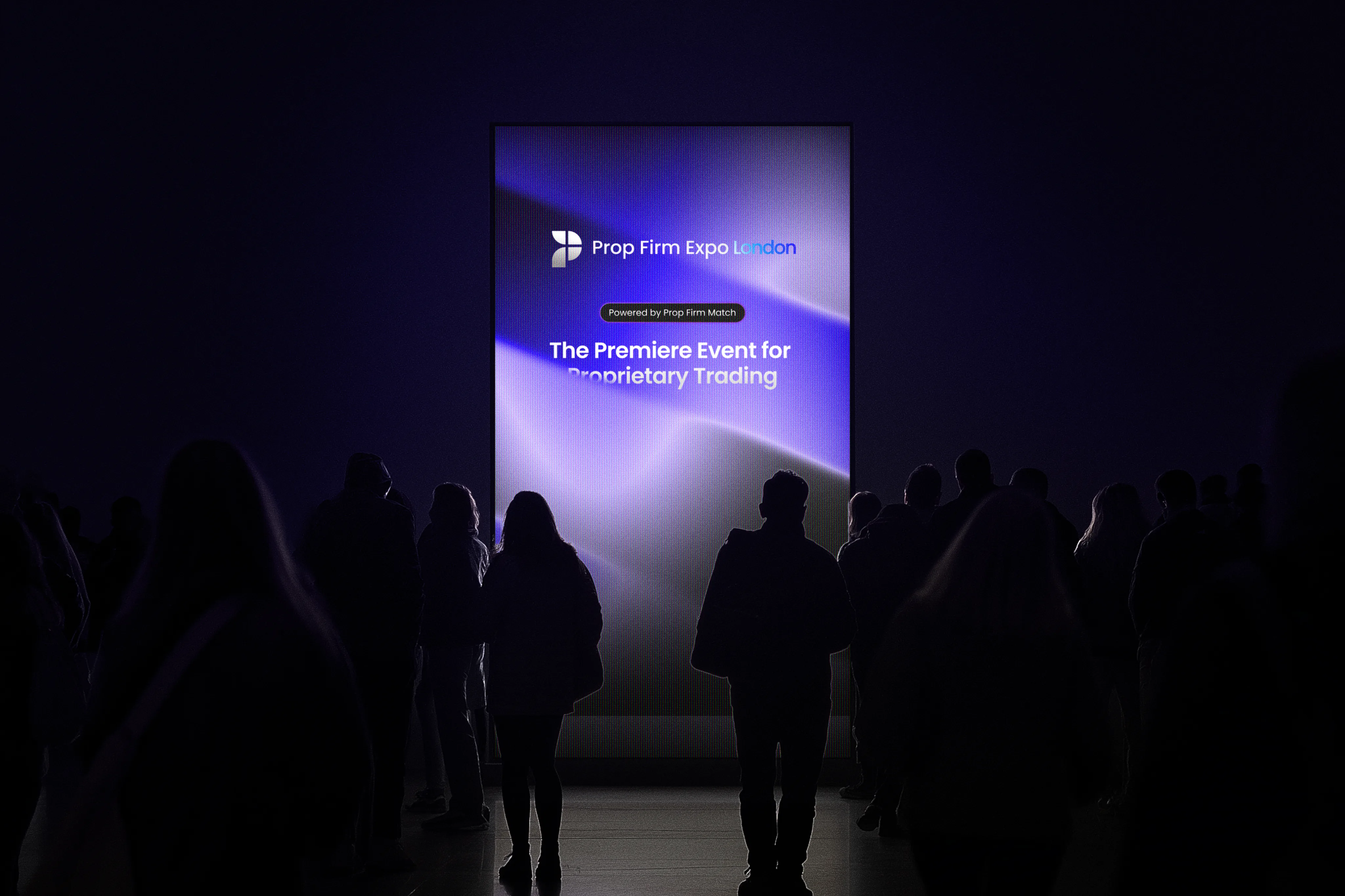 Prop Firm Expo event screen